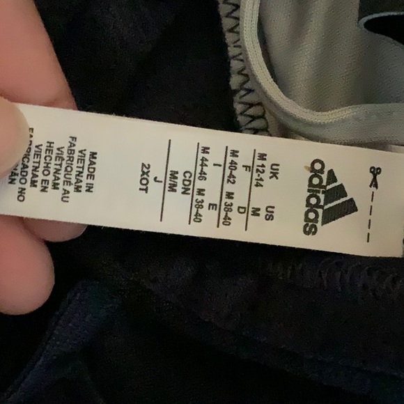 adidas navy blue and gold sweatshirt - Picture 3 of 3